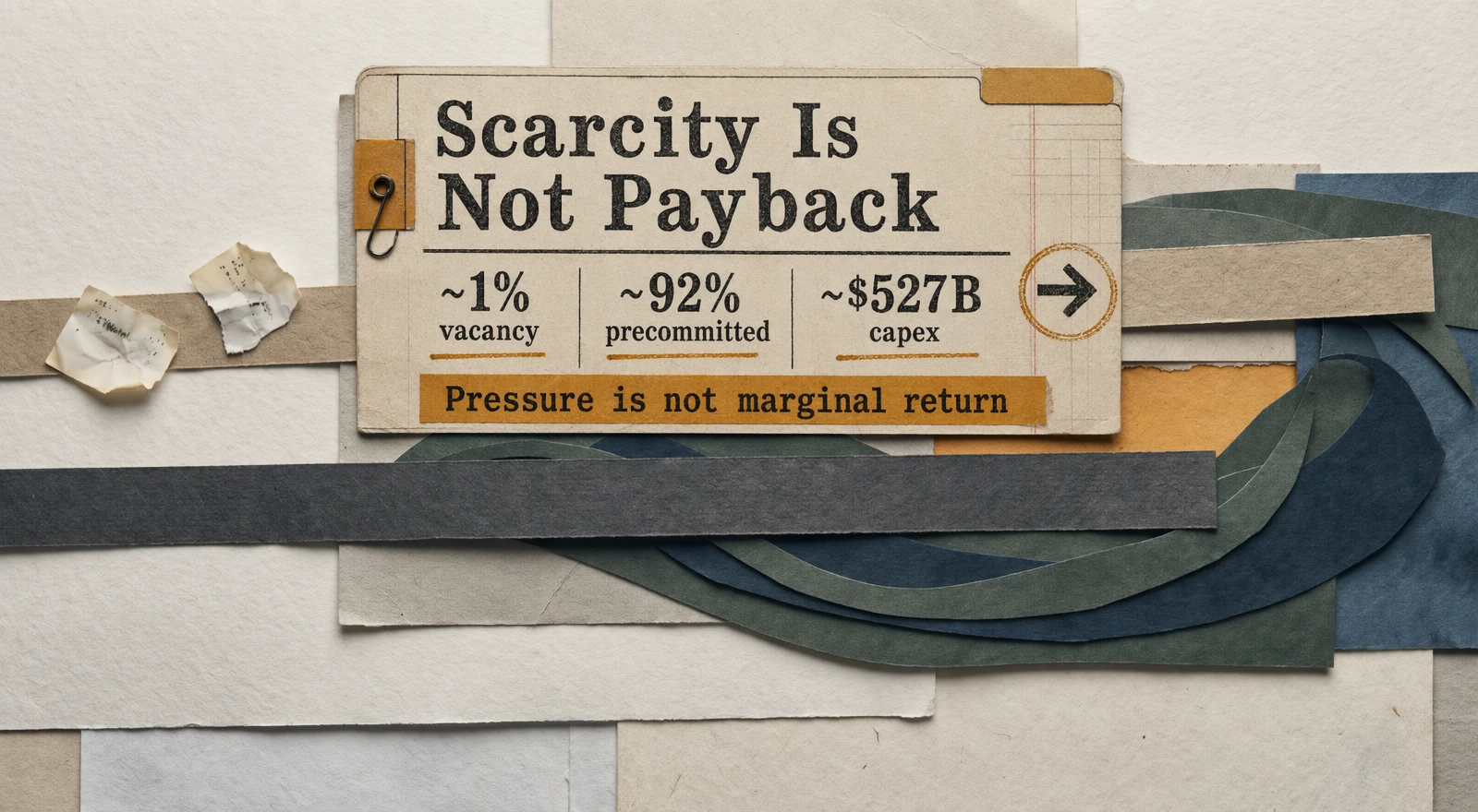 The Risk Lives Downstream